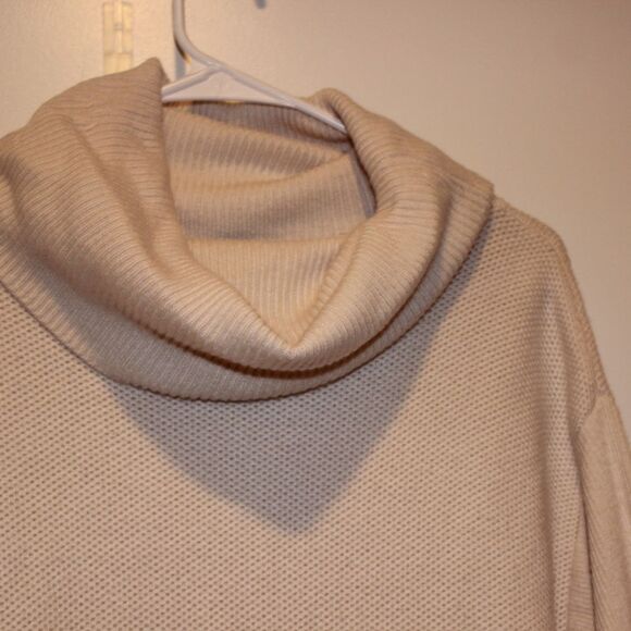 Talbots Cream Sweater Lambswool Blend Women size Large - Picture 4 of 10